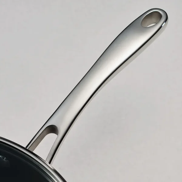 Tramontina Gourmet Non-Stick Cookware Combo - Set of 9 (Black/SS) - Image 4